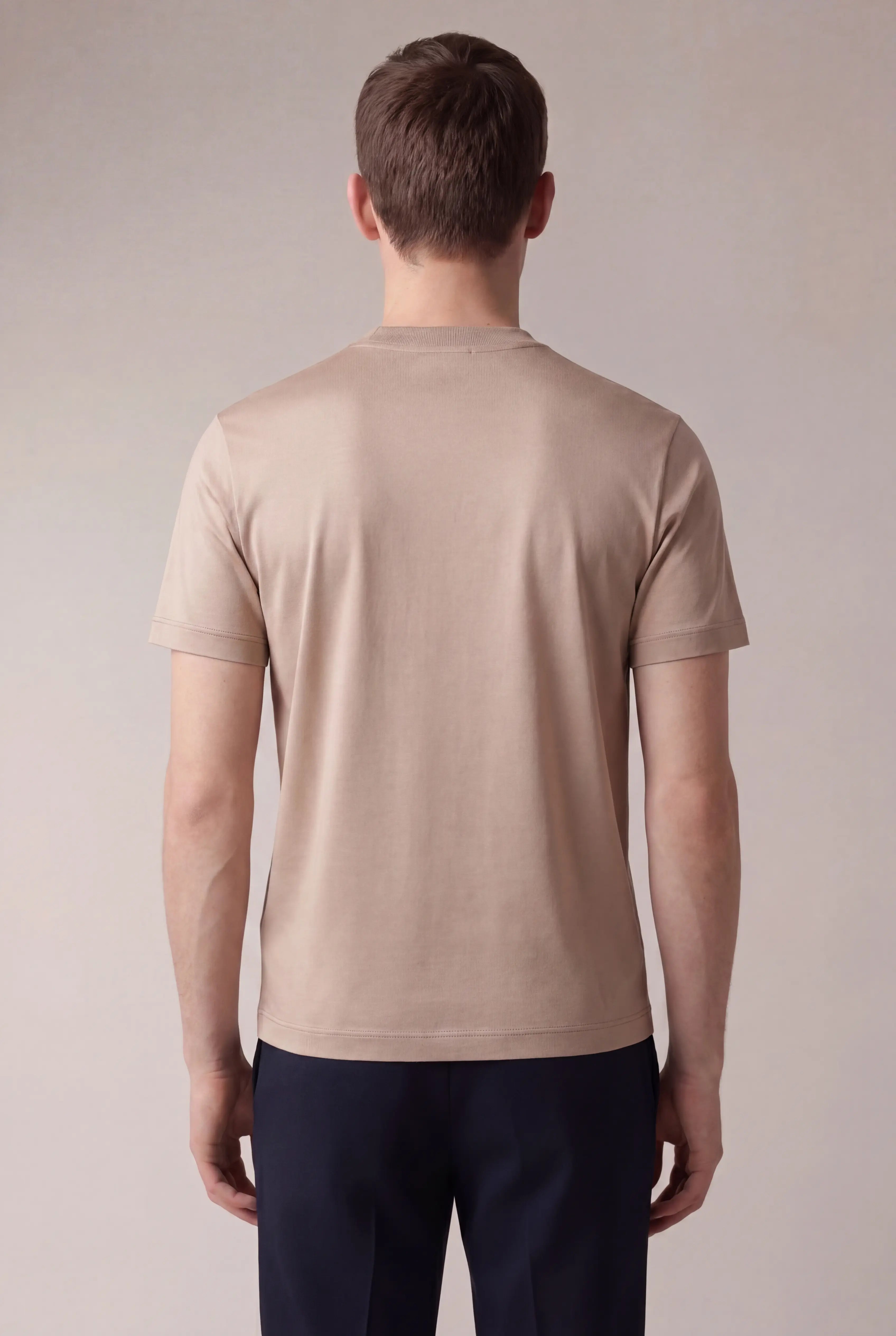 Tervino Cotton Tee Desert Sand