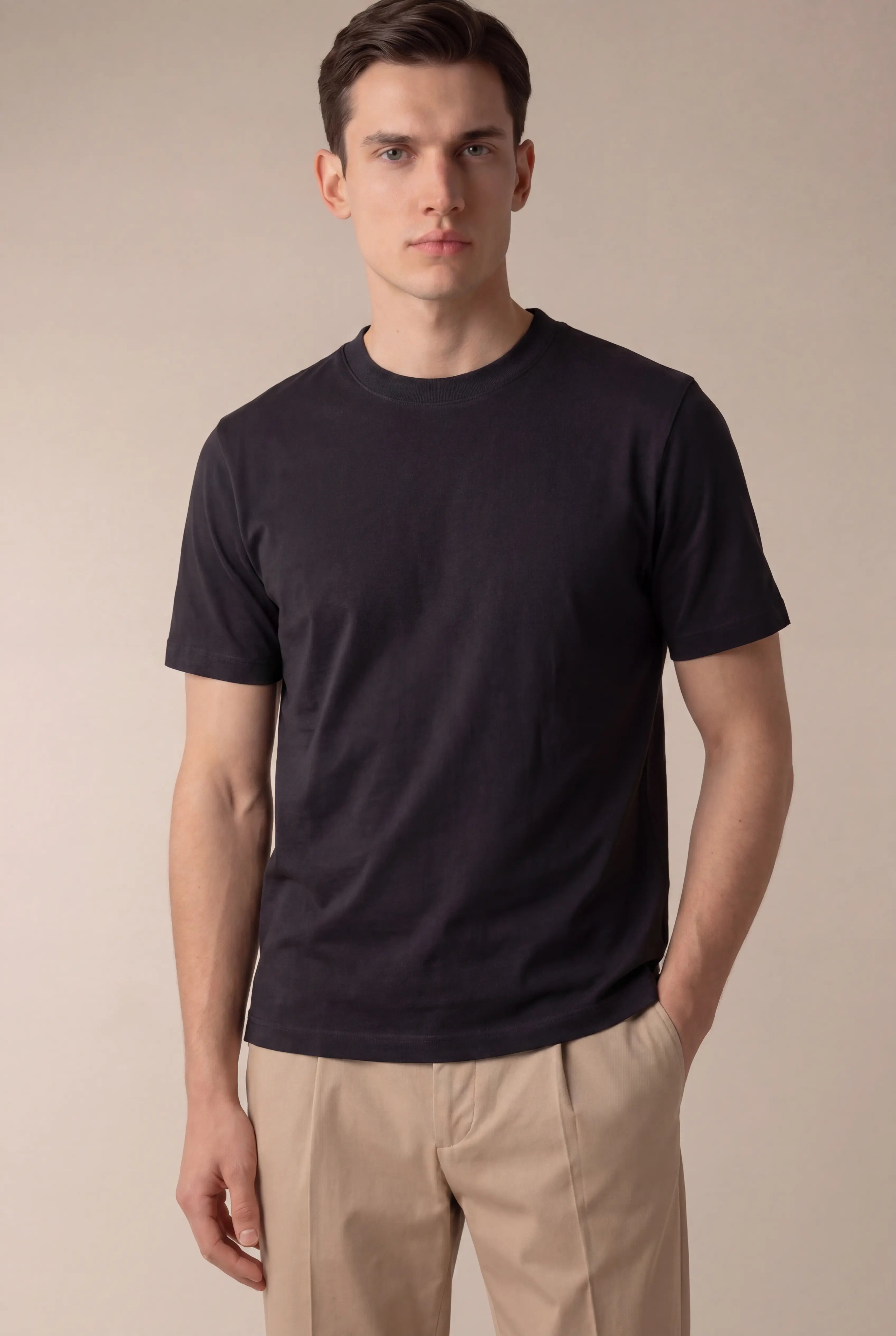 Mordino Cotton Tee Black